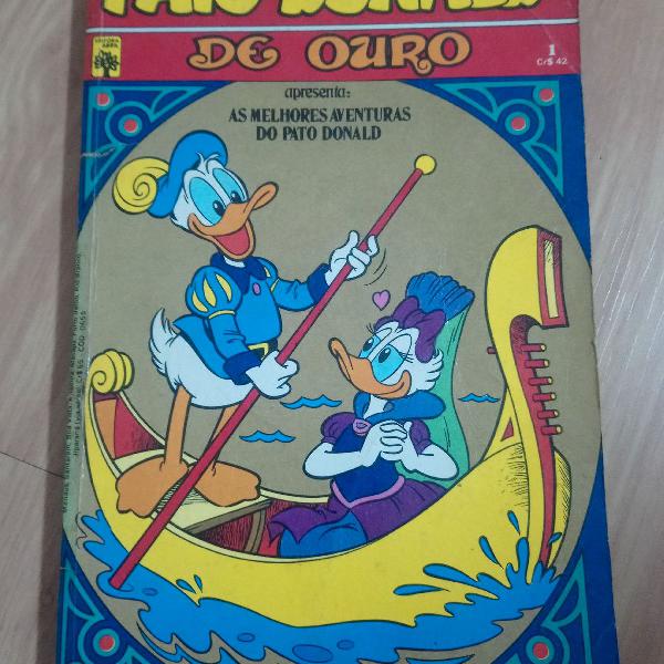 Gibi exemplar numero 1 Pato Donald anos 80 Walt Disney