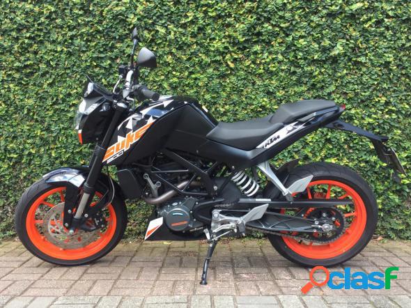 KTM DUKE 200ABS PRETO 2019 200 GASOLINA