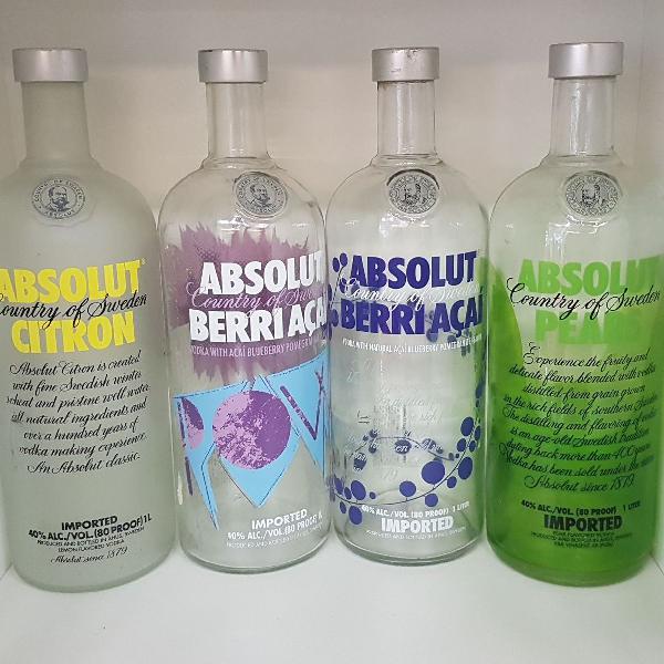 Kit Garrafas Absolut