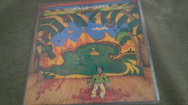 LP Vinil Caetano Veloso ESTRANGEIRO com Encarte