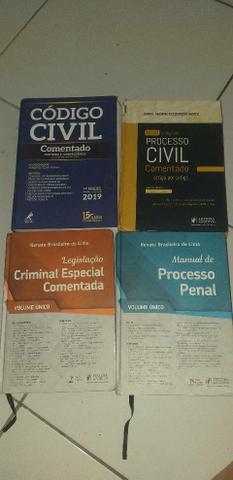 Legislação Criminal, Código Civil, Manual de Proc. Penal
