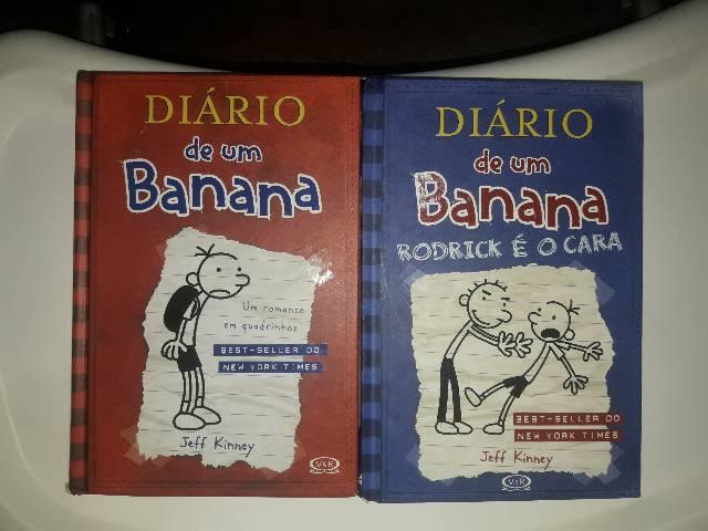 Livro Diario De Um Banana 1 e 2