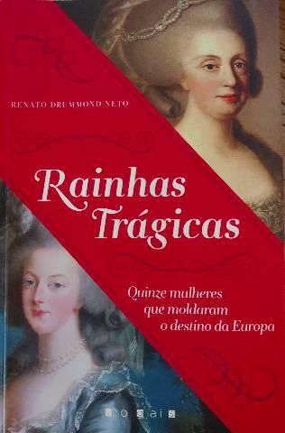 Livro Rainhas trágicas edição portuguesa