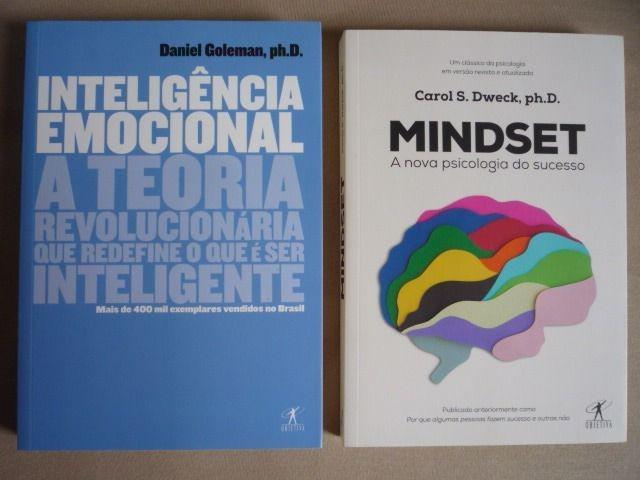 Livros Inteligência Emocional e Mindset (Ambos Novos)