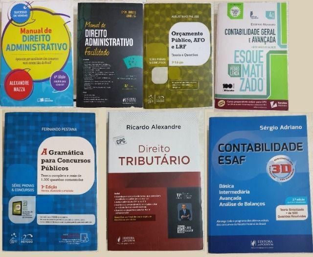 Livros para concurso público área fiscal