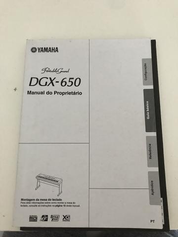 Manual piano digital Yamaha e Roland diversos