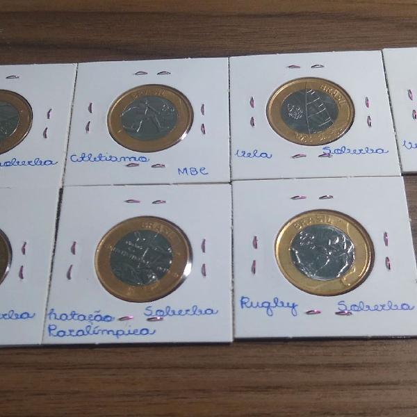 Moedas das olimpíadas