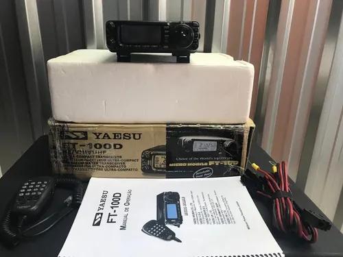 Radio Amador Yaesu Ft-100d Hf 6m Vhf Uhf Icom Kenwood Cobra