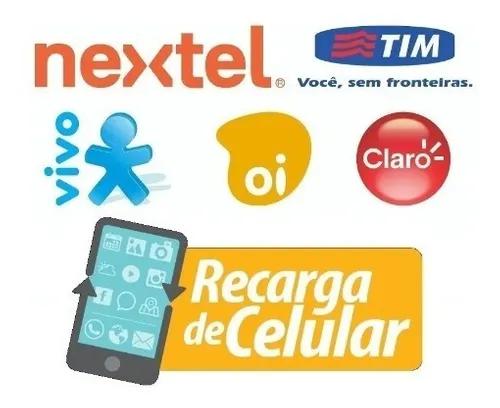 Recarga De Celular Online Todas As Operadoras R$ 10,00