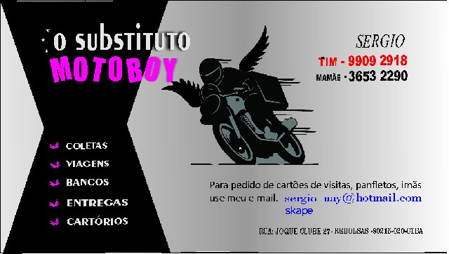 Sergio motoboy em curitiba