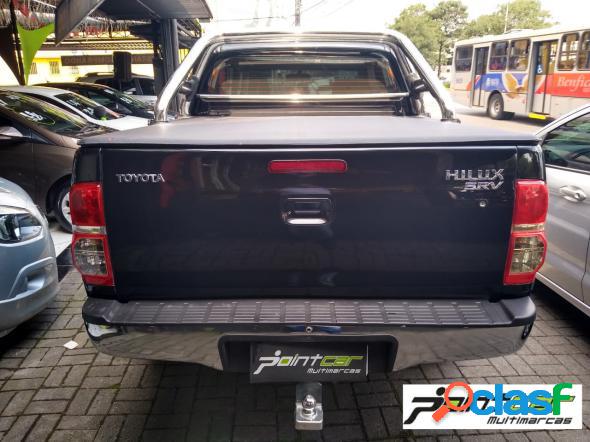 TOYOTA HILUX CD SRV D4-D 4X4 3.0 TDI DIES PRETO 2011 3.0