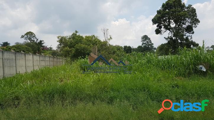 Terreno plano em condomínio alto padrão no km 39 da Raposo