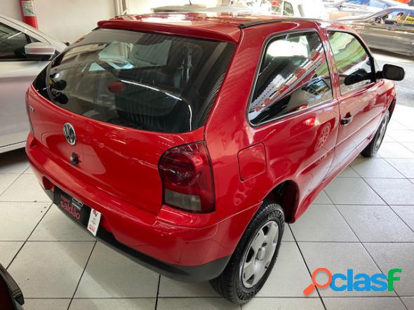 VOLKSWAGEN GOL G4 1.0 FLEX 2 PORTAS VERMELHO 2010 1.0 FLEX