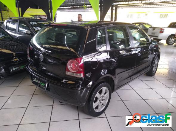 VOLKSWAGEN POLO SPORTLINE 1.6 MI TOTAL FLEX 8V 5P PRETO 2008