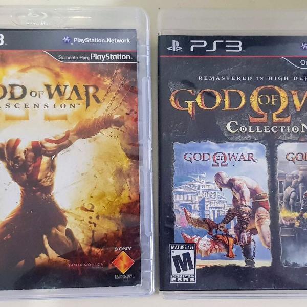 combo god of war ascension + god of war collection ps3