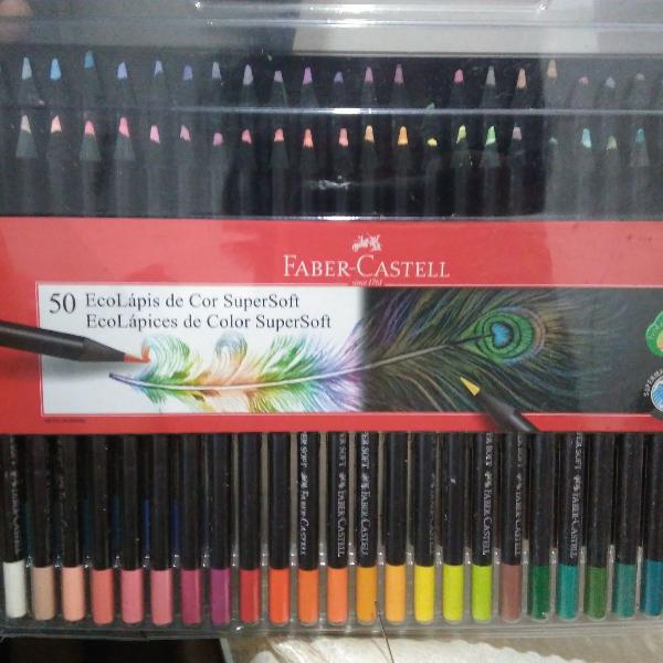 ecolapis faber castell 50 cores