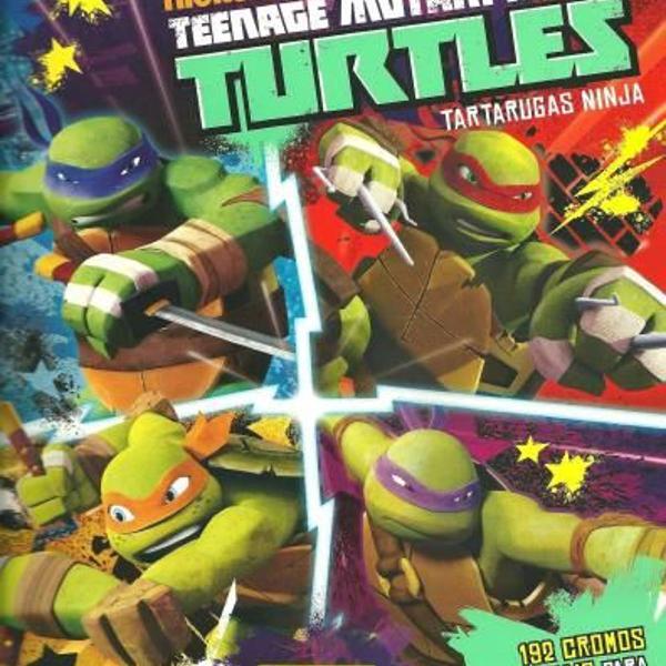 figurinhas teenage mutant ninja turtles - tartarugas ninja