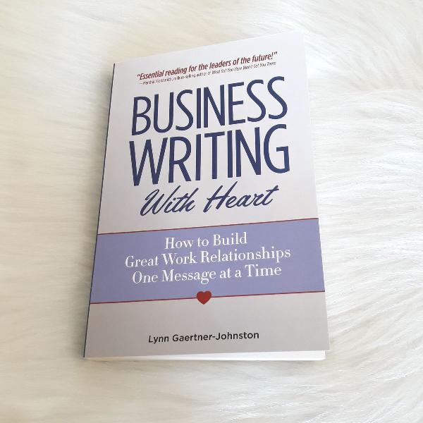 livro em inglês business writing with heart