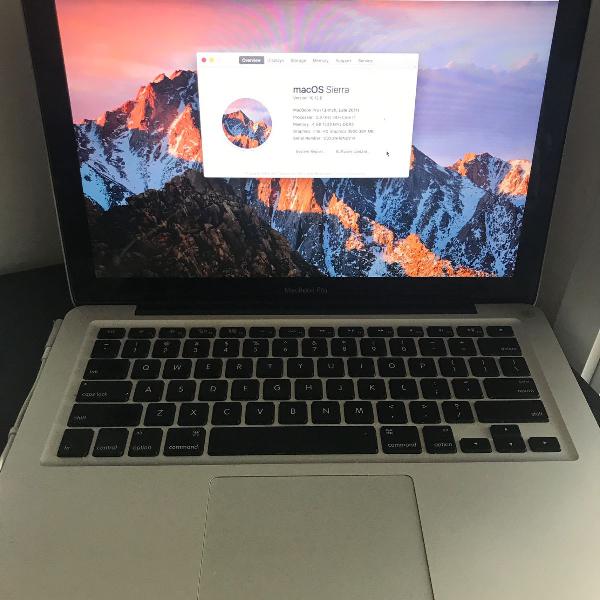 macbook pro i7 2.8 4gb memoria 256gb ssd 13pol