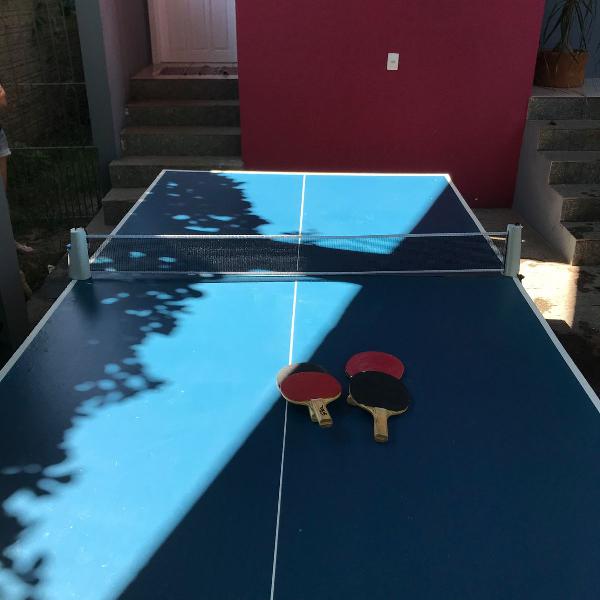 mesa de ping pong/ tênis de mesa klopf dobrável com rodas