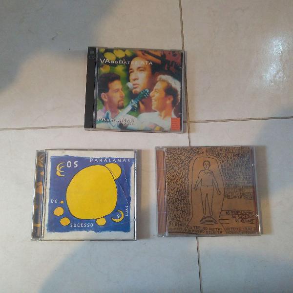 3 cds dos Paralamas do sucesso