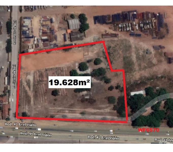 Alugo Terreno no 4° anel Viário com 19.628m²