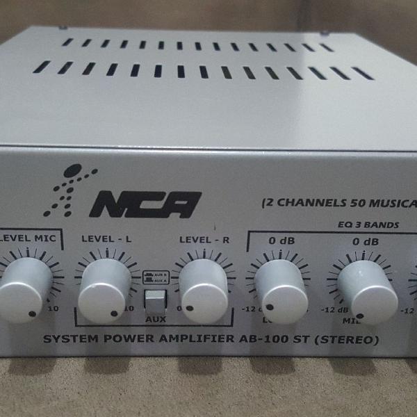 Amplificador NCA AB100 Stereo