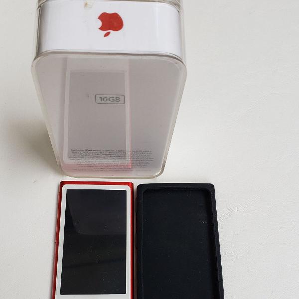 Apple iPod 7 geração red edição limitada.