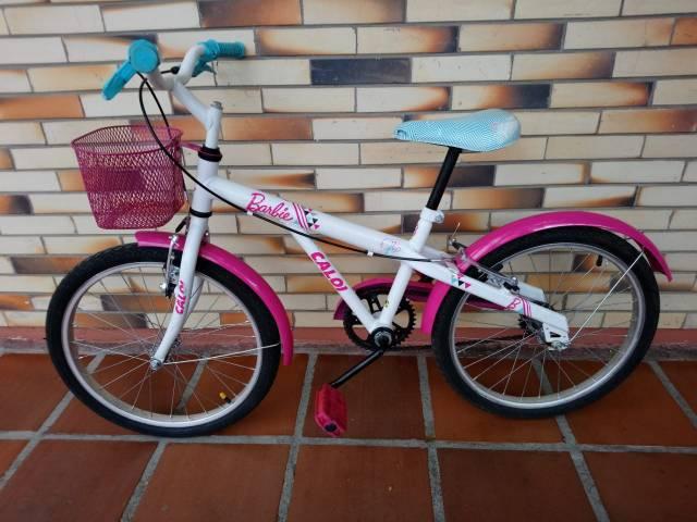 Bicicleta infantil Caloi Barbie