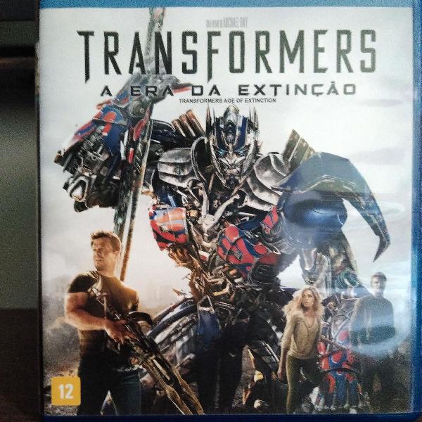 Blu-ray Transformers - A Era da Extinção (duplo)