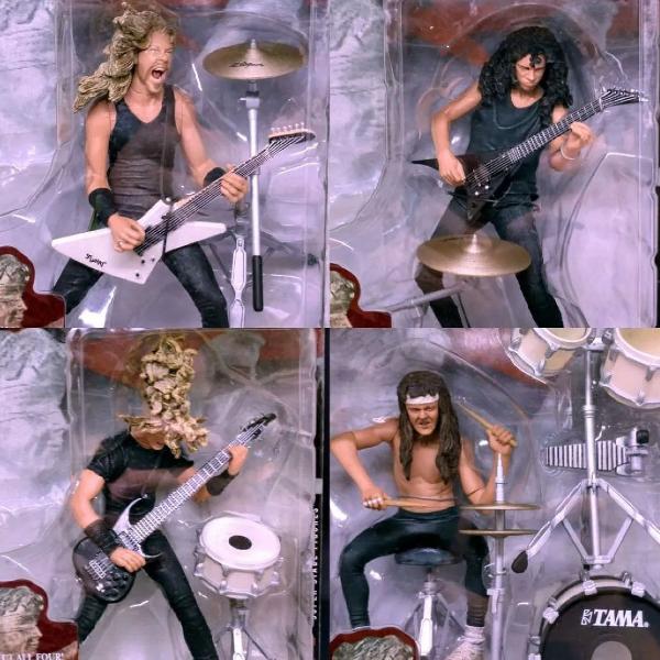 Bonecos Metallica Mcfarlane