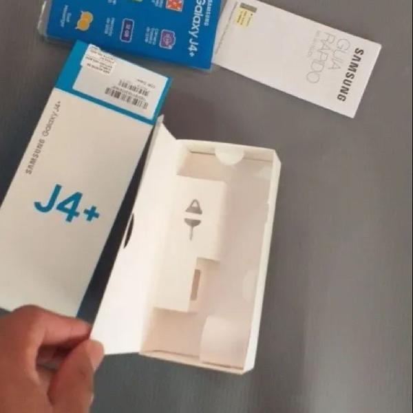 Caixa de Celular Samsung Galaxy J4 + Chave Troca Chip E