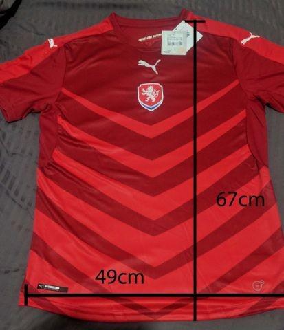 Camisa Futebol Puma Seleção República Tcheca Home 2016