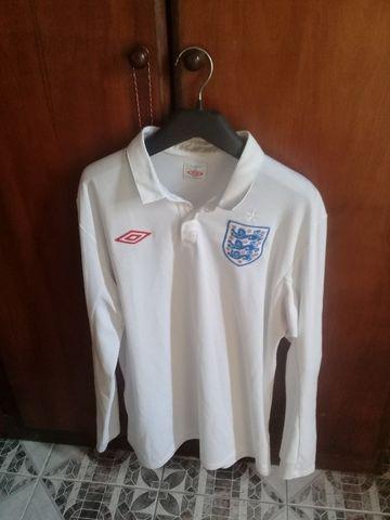 Camisa Seleção Inglaterra manga longa