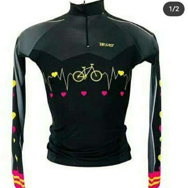 Camisa ciclismo feminino G.