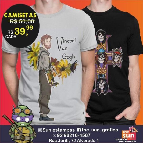 Camisetas Sublimaticas