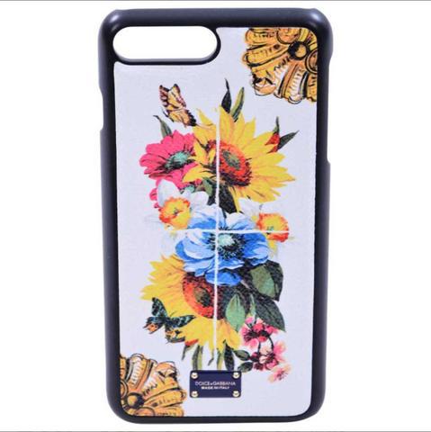 Capa dolce gabbana para iphone 6 plus, 7 plus e 8 plus