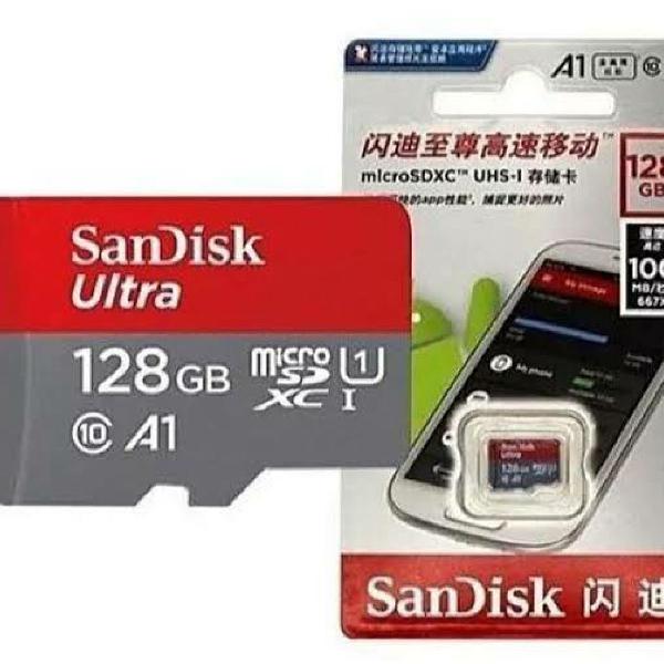 Cartão SD sandusk 128GB - 100% Original