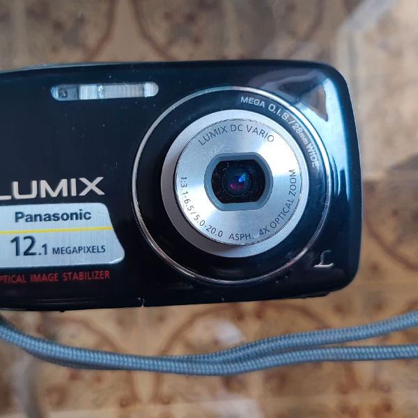 Câmera Fotográfica Panasonic Lumix Dmc-s1 12.1 Mp Preta