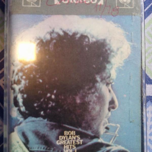 Fita Cassete Bob Dylan Greatest Hits Vol 1 perfeito