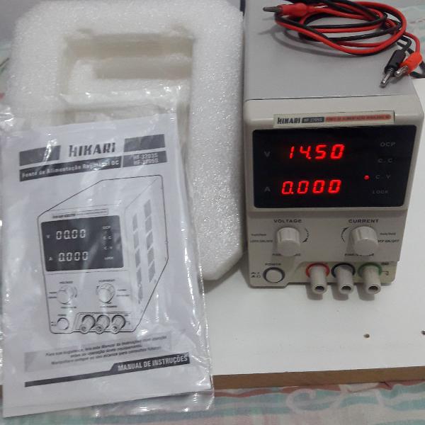 Fonte De Alimentação Digital Dc32v 5a Hikari Hf-3205s