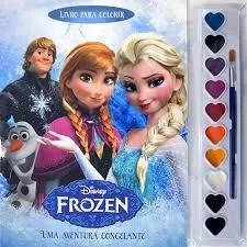 Frozen - Aquarela Livro Para Colorir Disney