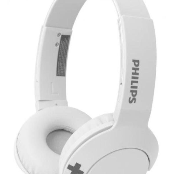 Headphone bluetooth Philips Bass+ com microfone