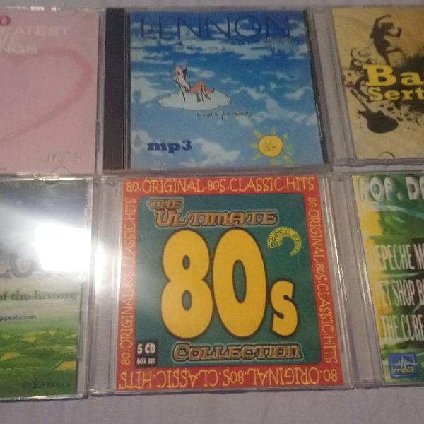 Kit com 6 CDs MP3 Diversos preço pra todos