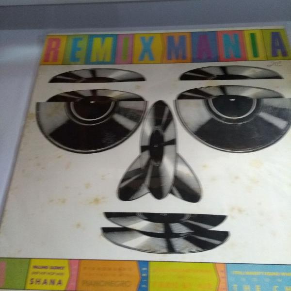 LP remix Mania, disco de vinil remix Mania