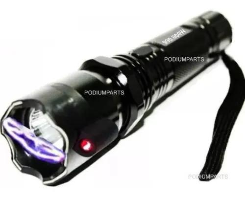 Lanterna Tática De Led Com Laser Infravermelho + Choque