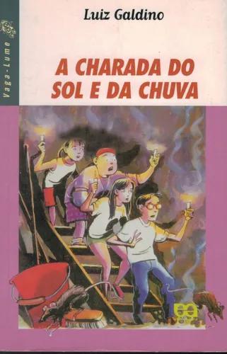 Livro A Charada Do Sol E Da Chuva - Luiz Galdino - 146 Pag.