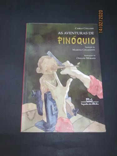 Livro As Aventuras De Pinóquio
