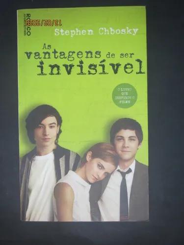 Livro As Vantagens De Ser Invisível