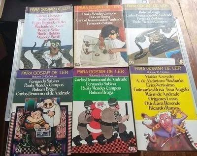 Livro Coleção Para Gostar De Ler - 6 Volumes Varios